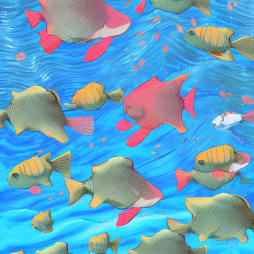 AI绘画，自媒体工具，珊瑚礁的AI图片如何生成？