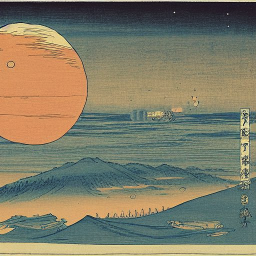 歌川广重 - Utagawa Hiroshige - AI 绘画艺术家描述词
