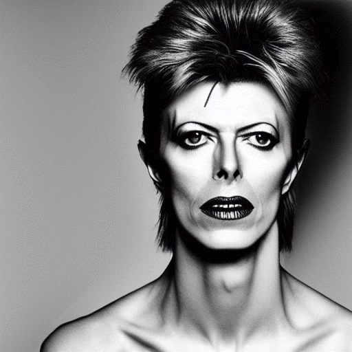 大卫·鲍伊 - David Bowie - AI 绘画艺术家描述语