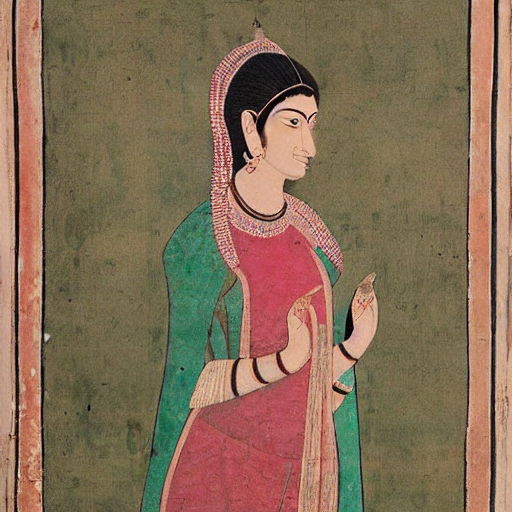 莫卧儿绘画 - Mughal Painting - AI 绘画艺术风格描述词