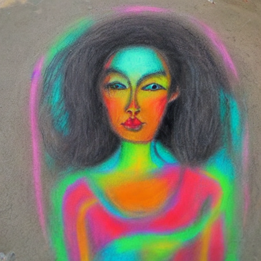 粉笔艺术 - Chalk Art - AI 绘画艺术风格关键字
