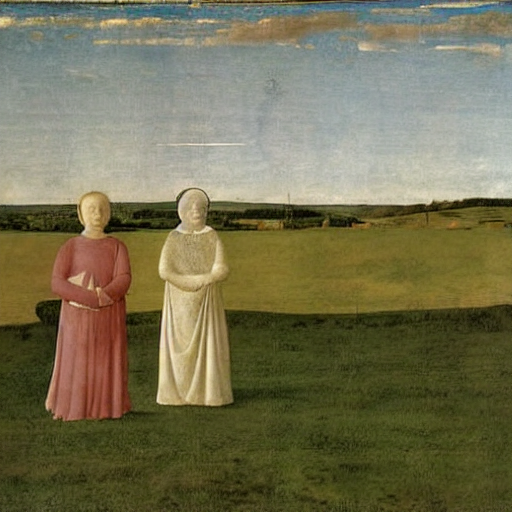 皮耶罗·德拉·弗朗西斯卡 - Piero della Francesca - AI 绘画艺术家关键词