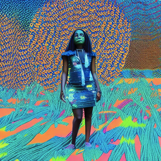 朱莉安娜·赫克斯台特 - Juliana Huxtable - AI 绘画艺术家提示语