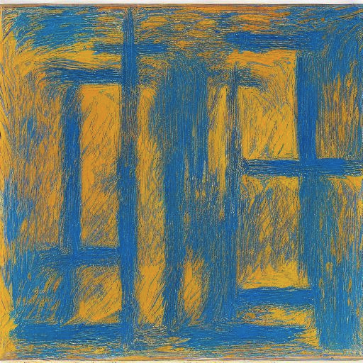贾斯珀·约翰斯 - Jasper Johns - AI 绘画艺术家描述词