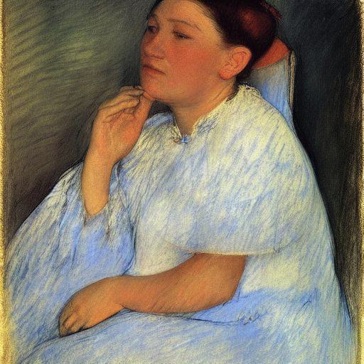 玛丽·卡萨特 - Mary Cassatt - AI 绘画艺术家提示语