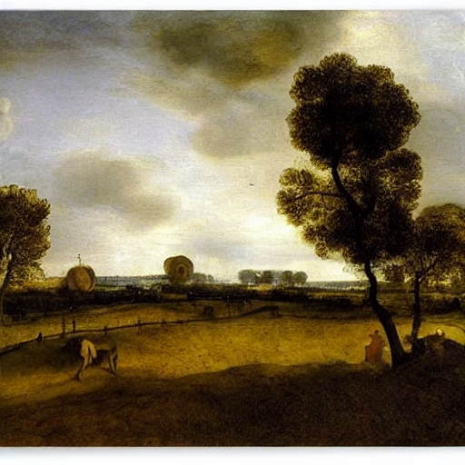 伦勃朗·范·里恩 - Rembrandt van Rijn - AI 绘画艺术家关键字