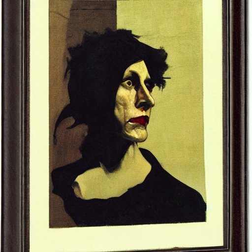 罗曼·布鲁克斯 - Romaine Brooks - AI 绘画艺术家描述语