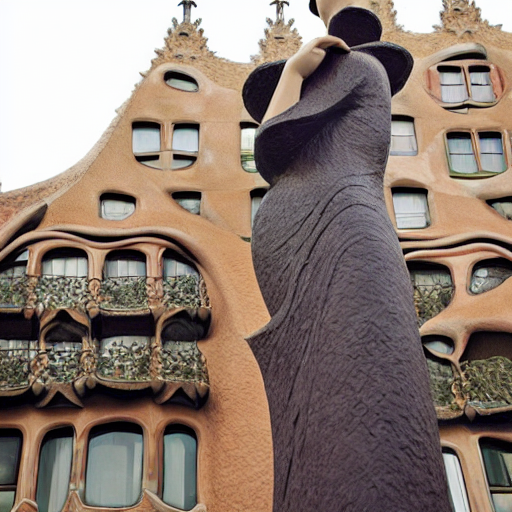 安东尼·高迪 - Antoni Gaudí - AI 绘画艺术家关键词