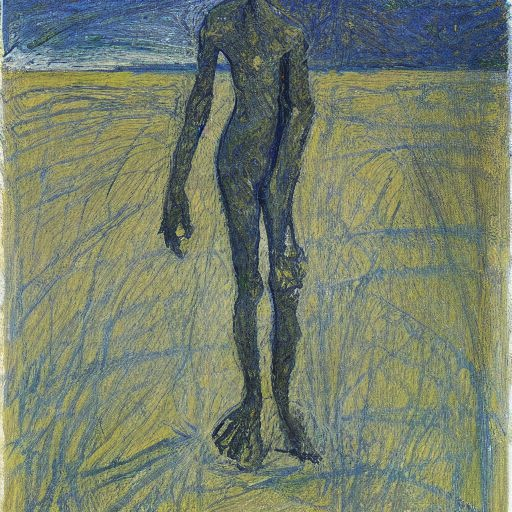 阿尔贝托·贾科梅蒂 - Alberto Giacometti - AI 绘画艺术家提示词