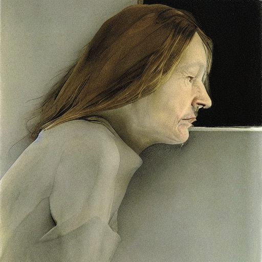 安德鲁·惠氏 - Andrew Wyeth - AI 绘画艺术家描述语