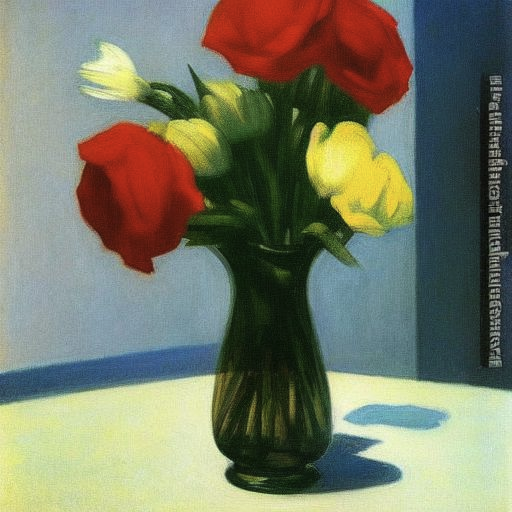 爱德华·霍珀 - Edward Hopper - AI 绘画艺术家关键词