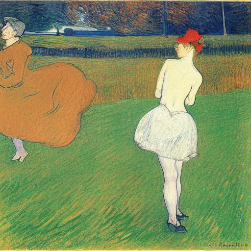 亨利·德·图卢兹·劳特雷克 - Henri De Toulouse Lautrec - AI 绘画艺术家提示语