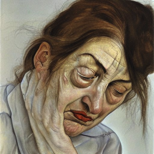 卢西安·弗洛伊德 - Lucian Freud - AI 绘画艺术家描述词