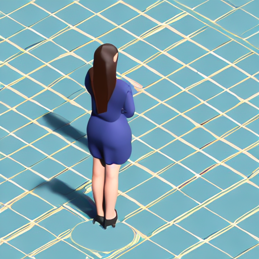 等距3D - Isometric 3D - AI 绘画艺术风格关键词