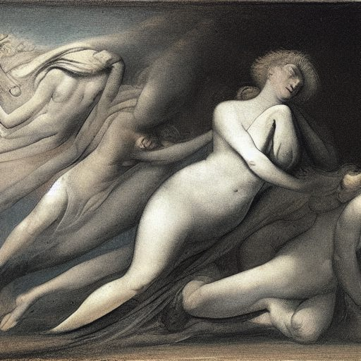 亨利·富塞利 - Henry Fuseli - AI 绘画艺术家描述语