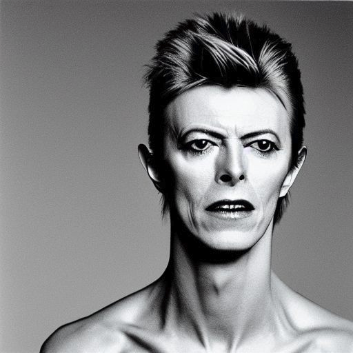 大卫·鲍伊 - David Bowie - AI 绘画艺术家描述语