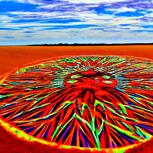 沙子艺术 - Sand Art - AI 绘画艺术风格描述语