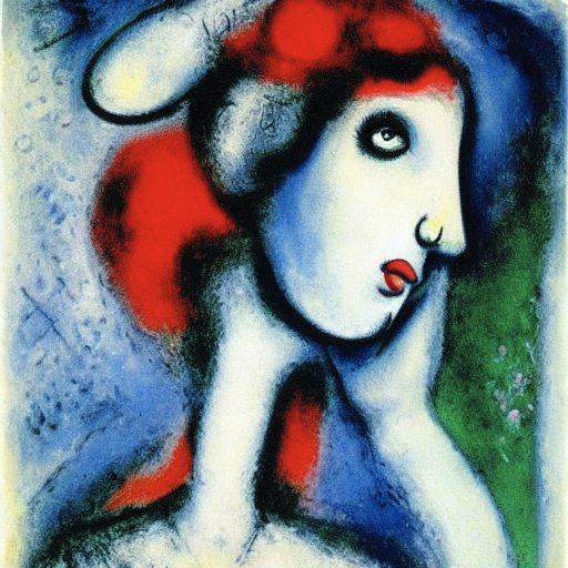 马克·夏加尔 - Marc Chagall - AI 绘画艺术家描述词