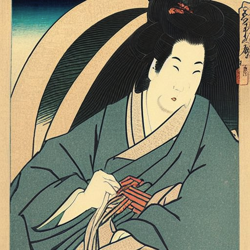 葛饰北斋 - Katsushika Hokusai - AI 绘画艺术家关键字