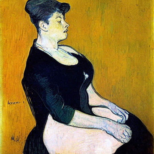 亨利·德·图卢兹-劳特雷克 - Henri de Toulouse-Lautrec - AI 绘画艺术家描述词