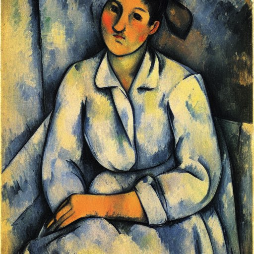 保罗·塞尚 - Paul Cézanne - AI 绘画艺术家描述词