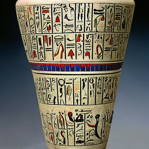 古埃及艺术 - Ancient Egyptian Art - AI 绘画艺术风格关键字