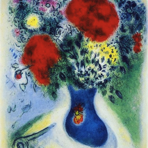 马克·夏加尔 - Marc Chagall - AI 绘画艺术家描述词