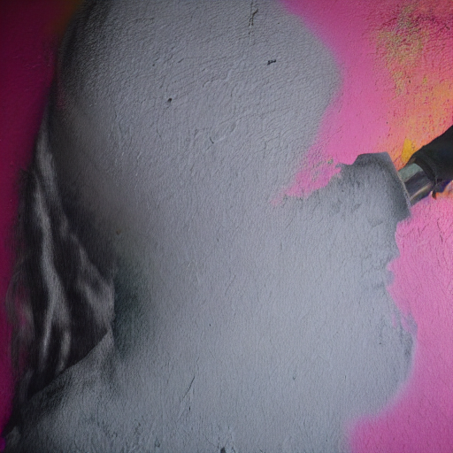 喷漆 - Spray Painting - AI 绘画艺术风格描述词