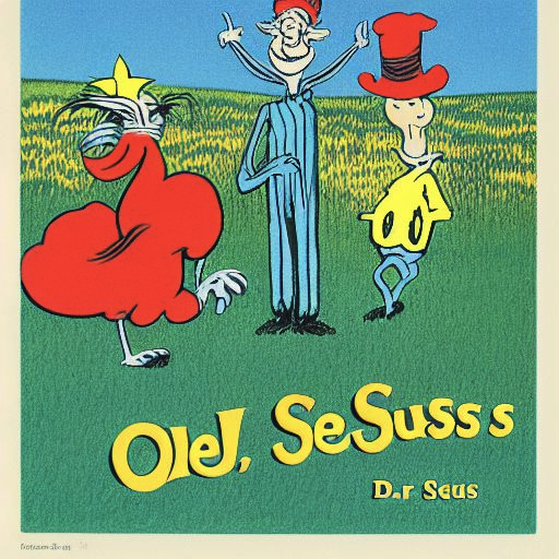 苏斯博士 - Dr. Seuss - AI 绘画艺术家关键词