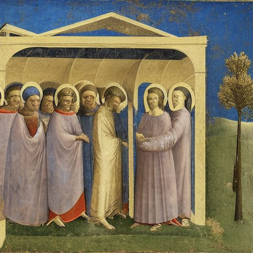 乔托·迪邦多内 - Giotto Di Bondone - AI 绘画艺术家描述词