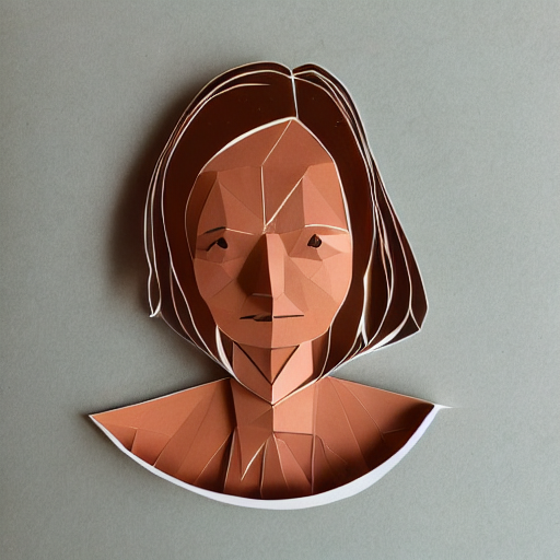 剪纸艺术样本 - Paper cutout art sample - AI 绘画细节提示词