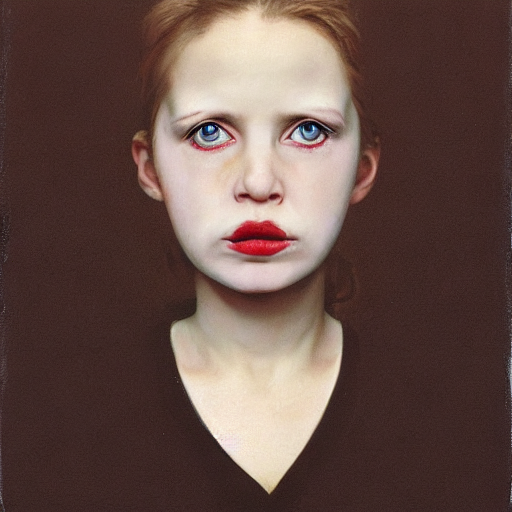 戈特弗里德·赫尔恩温 - Gottfried Helnwein - AI 绘画艺术家关键字