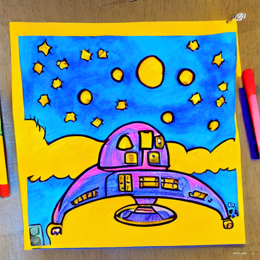 学前绘画 - Preschool drawing - AI 绘画艺术风格描述词
