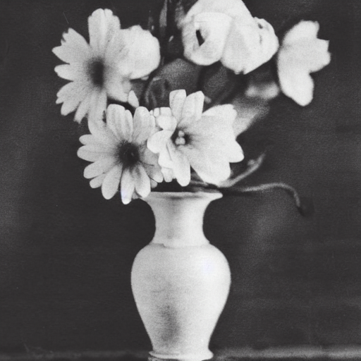 旧黑白照片 - Old Black and White Photograph - AI 绘画艺术风格描述语